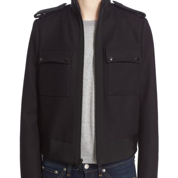 20% OFF🌟Rag & Bone March Black Wool Jacket - Picture 11 of 14